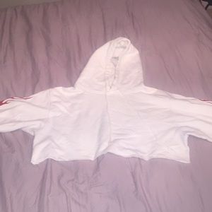 White flames sweatshirt